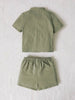 Plain Green Top & Bottom Sets For Your Cute Boys